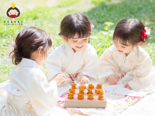 十二支置物 干支 十二支セット 木製 木彫り 正月飾り 桐箱セット OKBABY - 画像 (8)